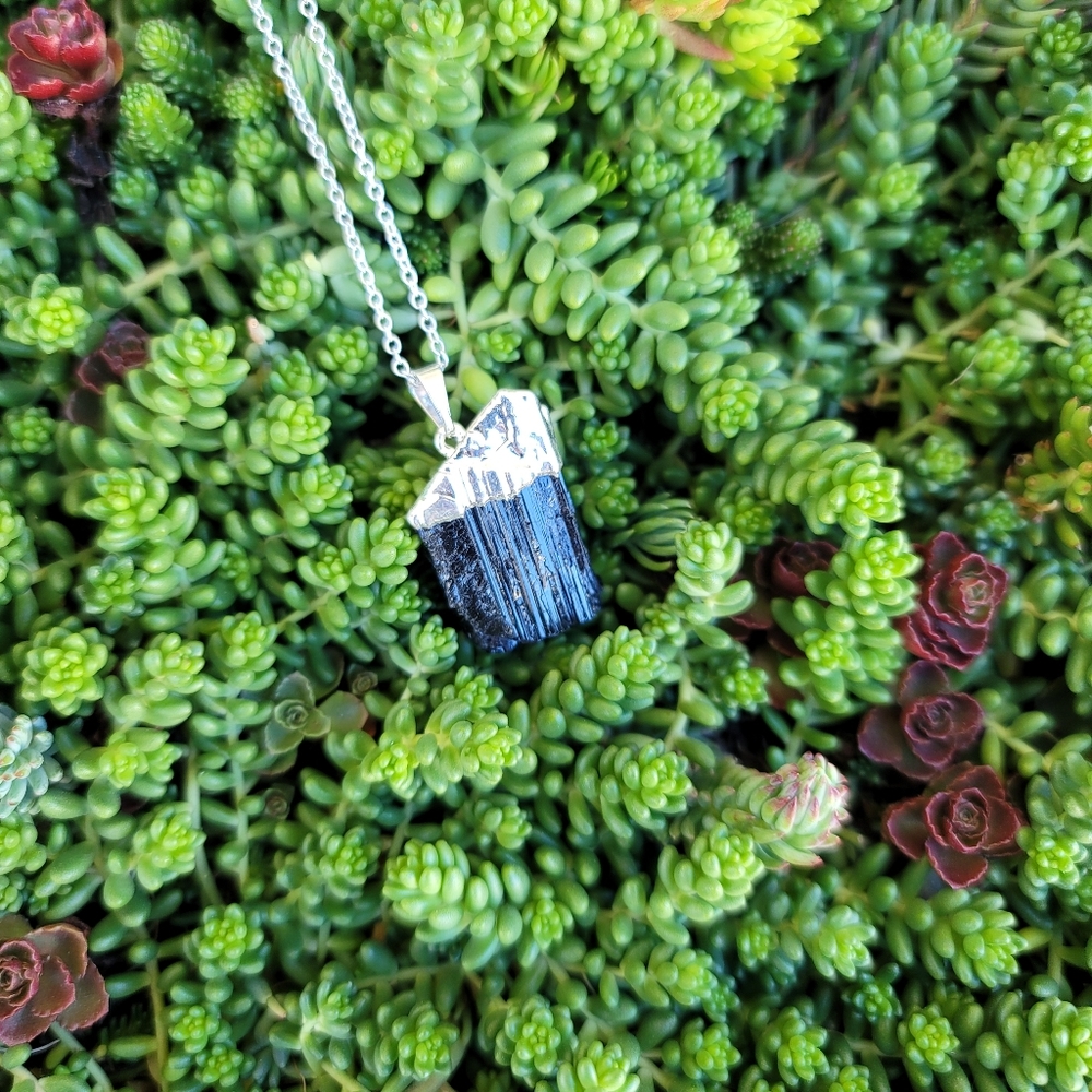 Black Tourmaline Necklace - Picture 3 of 3